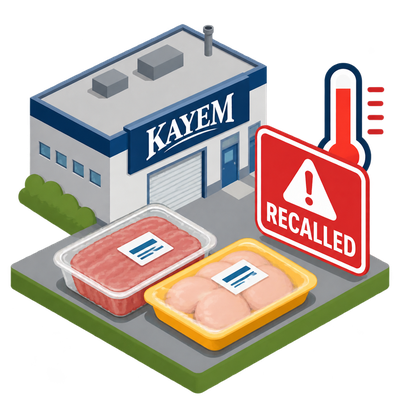 Kayem Foods recalls 1.5 million pounds of meat over temperature abuse