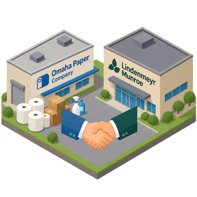 Lindenmeyr Munroe acquires Nebraska's Omaha Paper Company
