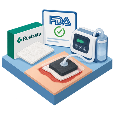 FDA clears combined use of Solventum's Restrata matrix and V.A.C. therapy