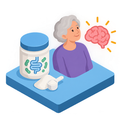 Probiotic supplement shows early promise against cognitive decline in trial