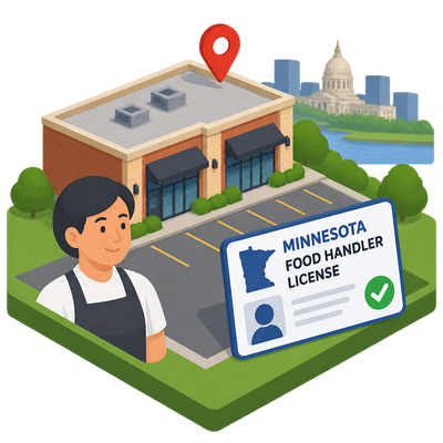 Minnesota food handler license on record for Lor Suty at Saint Paul's 1001 Johnson Parkway