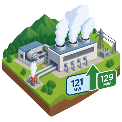 Mitsubishi Power completes retrofit of Indonesia's Darajat geothermal plant