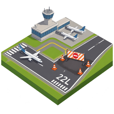 Midway Airport closes one of four runways for safety repairs
