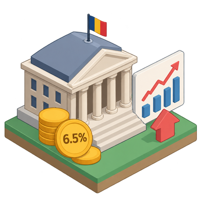Romania's central bank holds rates as inflation climbs above forecast