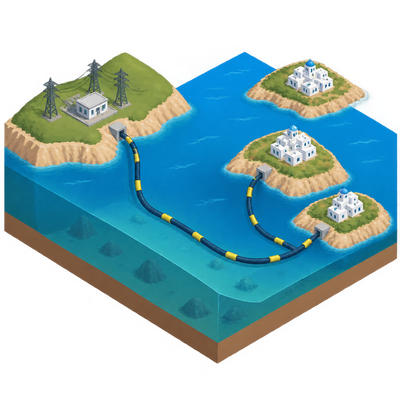 Folegandros island joins Greece's mainland power grid via subsea cable