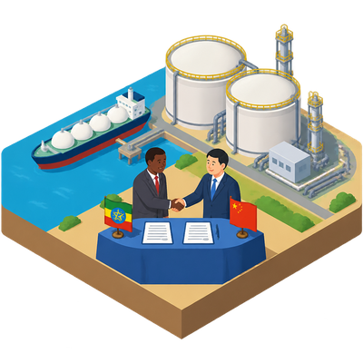 Ethiopia signs contract for second phase of Ogaden LNG project