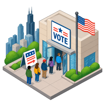 Chicago opens early voting in all 50 wards ahead of November midterms