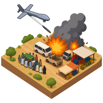 Sudan army drone strikes kill hundreds in West Kordofan and Abyei