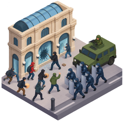 Italy deploys troops and creates new anti-riot crime after cost-of-living protests