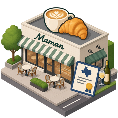 Maman gets Texas alcohol license for its Casa Linda café
