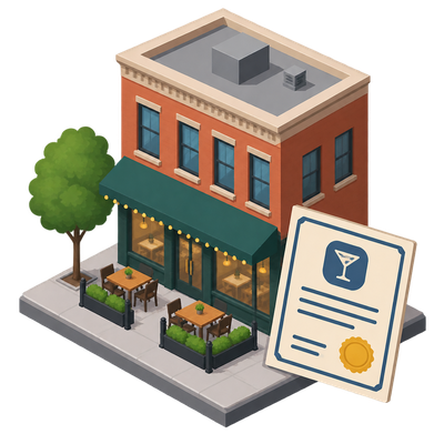 Brand Essence Hospitality Group licensed for restaurant at 413 W 14th St