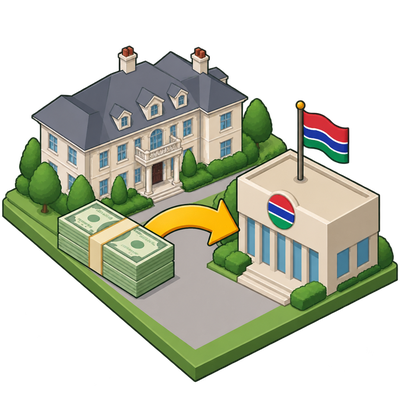 Gambia to pay Jammeh victims from sale of seized US mansion