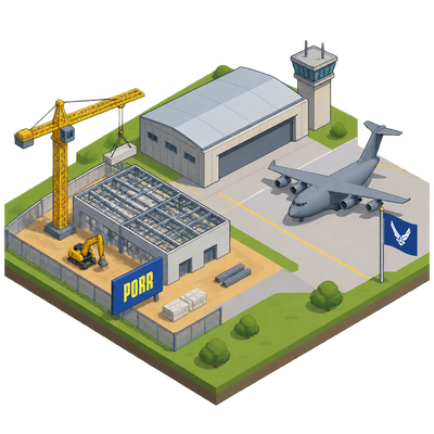 PORR wins contract for first phase of US Air Force logistics base in Poland