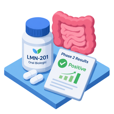 Lumen Bio reports positive Phase 2 results for oral C. diff drug LMN-201
