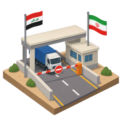 Iraq closes Al-Sheeb border crossing with Iran