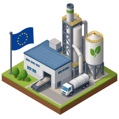 EU funds Latvian low-carbon cement factory
