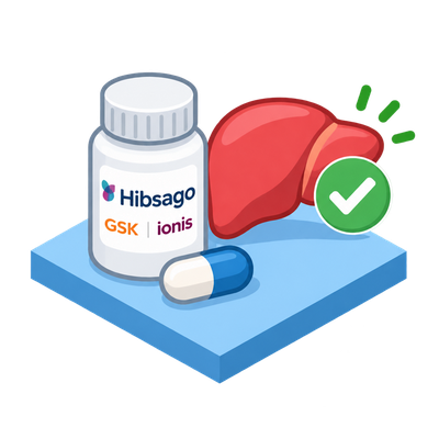 FDA approves first-of-its-kind hepatitis B drug from GSK and Ionis