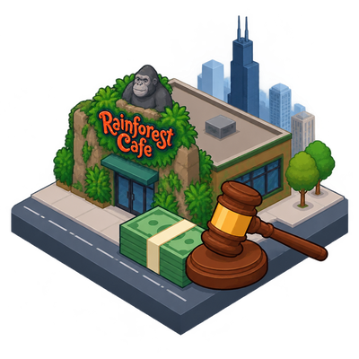 Judge orders Rainforest Cafe property owner to pay $11.5 million on defaulted loan