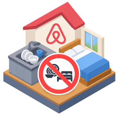 Airbnb bans hosts from making guests do dishes and strip beds