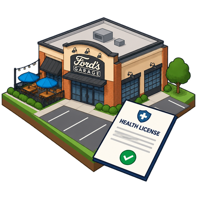 Ford's Garage health license on record for Madison's Mineral Point Road restaurant
