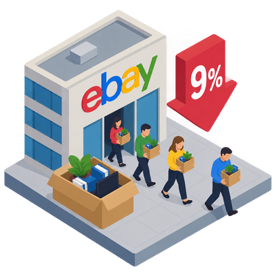 eBay cuts 9% of workforce in second layoff round of 2026