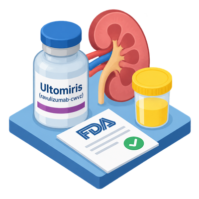 FDA approves Ultomiris for IgA nephropathy
