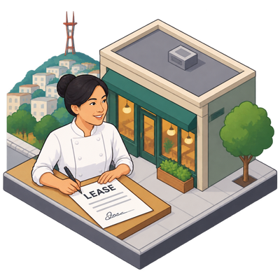 Gizela Ho signs lease for debut restaurant Good Morning 96 in Upper Fillmore
