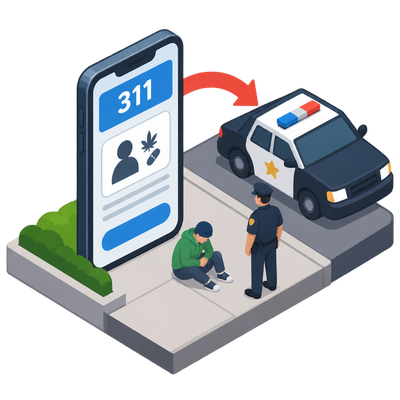 San Francisco 311 app now routes public drug use reports to police