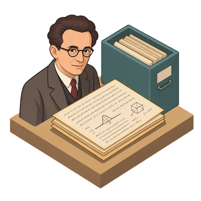 Lost Schrödinger manuscript reveals his hidden-variable quantum model