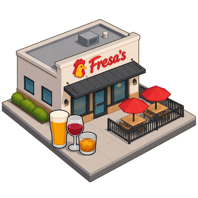 Fresa's Chicken secures mixed-beverage license for East 51st Street location