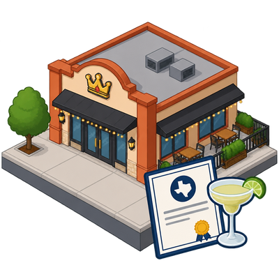 El Rey De Copas Restaurant and Bar receives Texas mixed beverage license