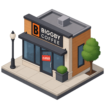 Biggby Coffee store in downtown Grand Rapids appears to have closed