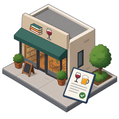 Mvinyo Book Bar applies for beer and wine license in Encanto