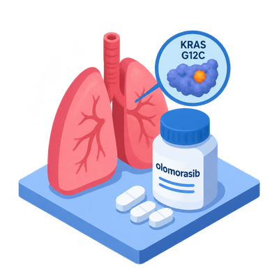 Lilly's olomorasib shows durable first-line activity in KRAS G12C lung cancer at ESMO