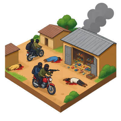 Deadly bandit raid on Taraba village leaves dozens dead