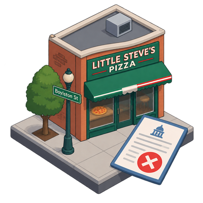 Little Steve's Pizza license drops off Boston's active list