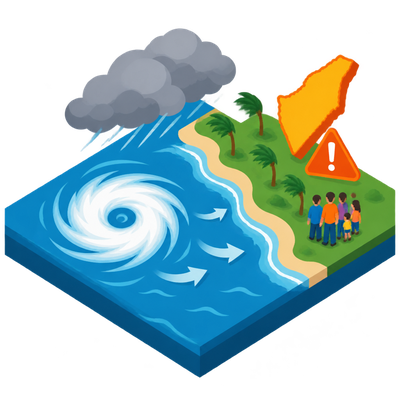 Cyclone TWO-26 approaches Andhra Pradesh coast under Orange alert