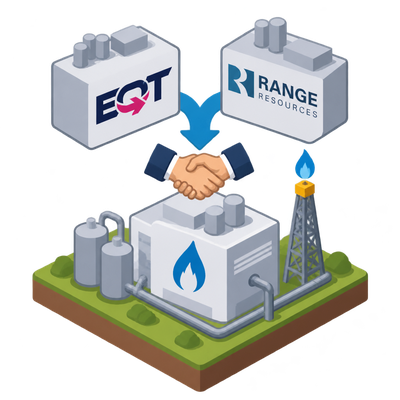 EQT to acquire Range Resources, creating largest US natural gas producer