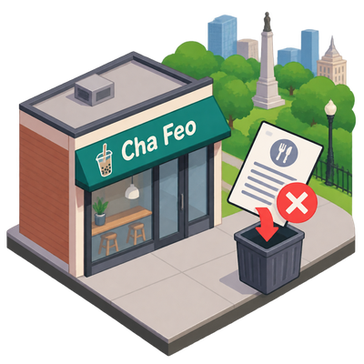Cha Feo drops off Boston's active food license list