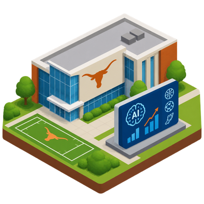 Texas launches Bevo Lab, AI-powered sports analytics hub