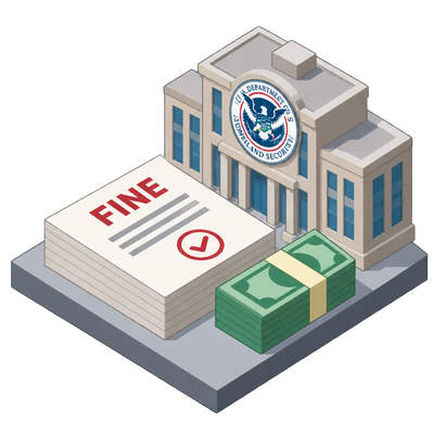 DHS ratifies immigration fines issued under stayed interim rules