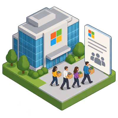 Microsoft offers buyouts to about a quarter of its workforce
