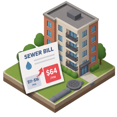 Salt Lake City switches apartment sewer billing to flat $64 rate