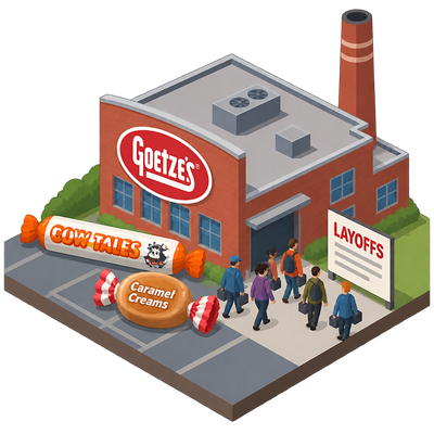 Goetze's Candy files layoff notice for 46 Baltimore workers