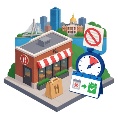 Boston removes takeout permit step, replaces licensing chair
