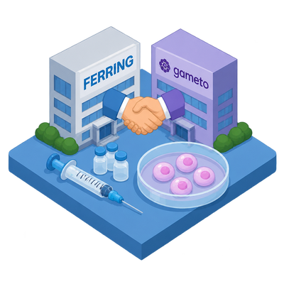 Ferring to acquire IVF startup Gameto for up to $1.4 billion