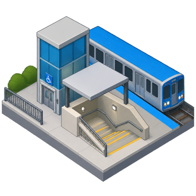 CTA board approves $40 million accessibility overhaul for California Blue Line station