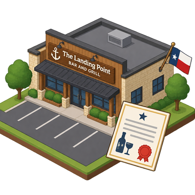 The Landing Point Bar and Grill receives Texas liquor license in San Antonio