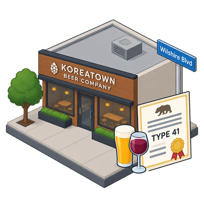 Koreatown Beer Company secures beer-and-wine license at 3800 Wilshire