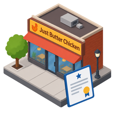 Chicago issues business license to Just Butter Chicken